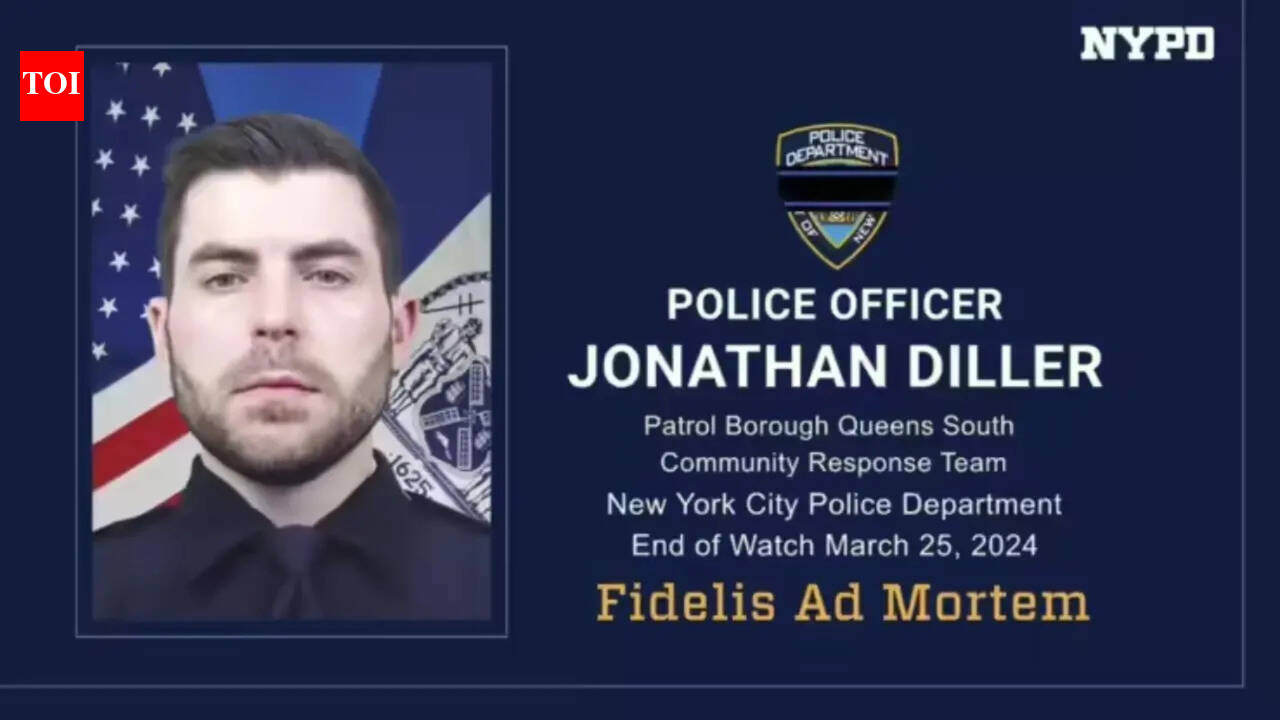 Jonathan Diller: Widow of slain NYPD officer covers ears as husband’s final moments recounted in Queens court