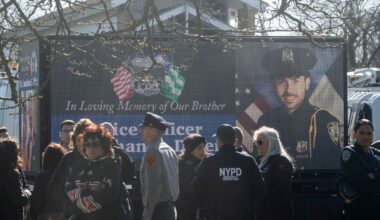 Sides make closing arguments in the trial over the 2024 killing of a New York City police officer