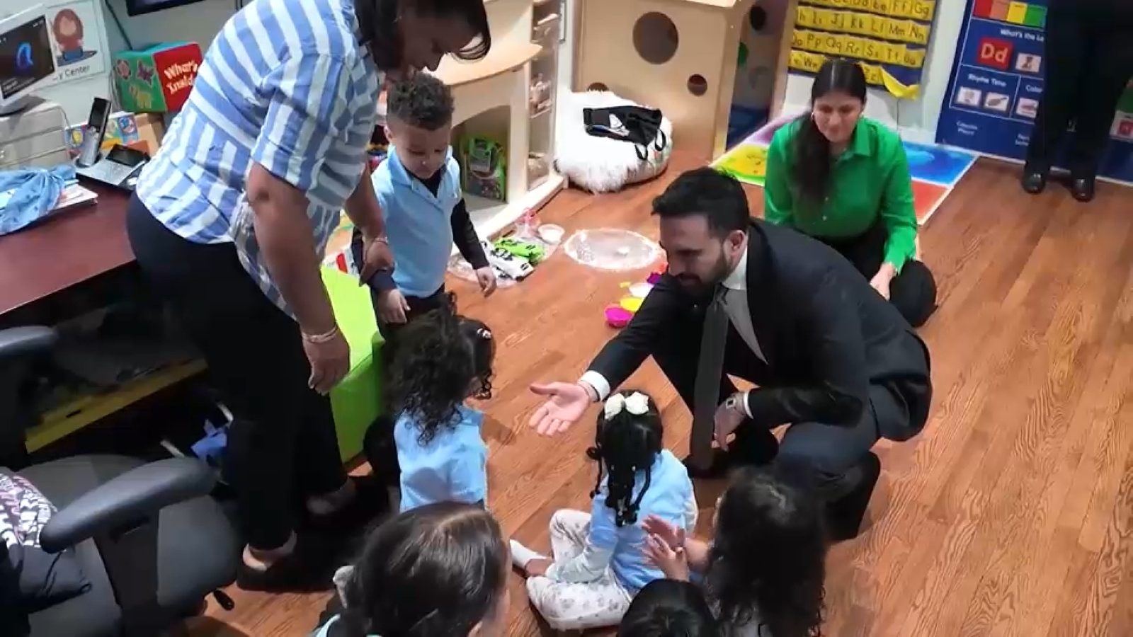 Mayor Zohran Mamdani pushes 2-K childcare plan and praises new Siena Poll on raising taxes for millionaires