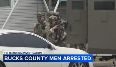 2 Bucks Co. men arrested in terrorism case after IEDs ignited during protest in near home of New York City mayor