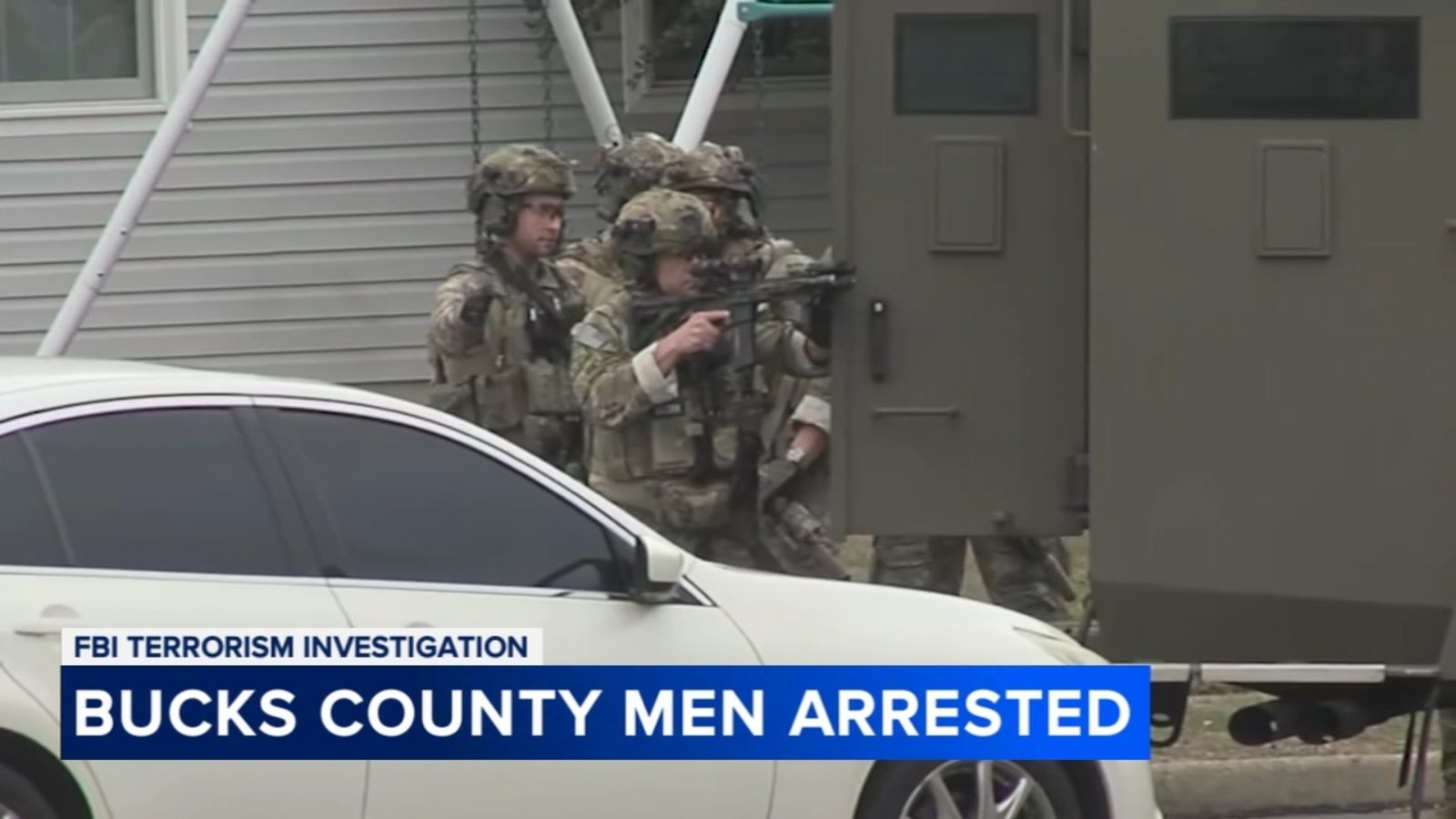 2 Bucks Co. men arrested in terrorism case after IEDs ignited during protest in near home of New York City mayor