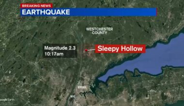 Small earthquake in Sleepy Hollow shakes parts of Westchester County