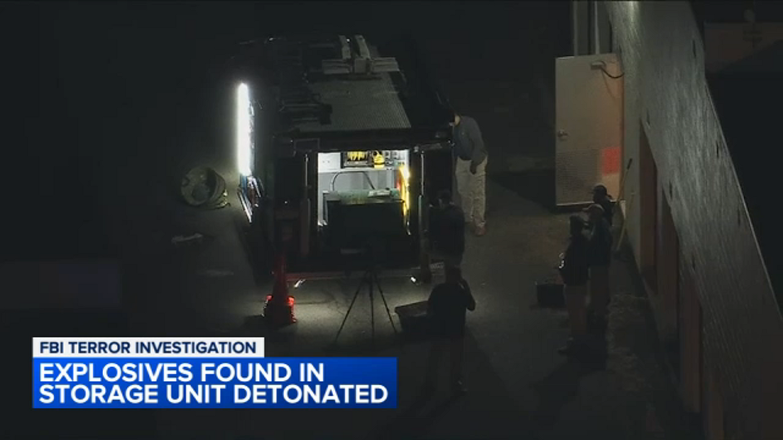 Explosive residue found in Bucks County storage unit connected to New York City terrorism case, FBI says