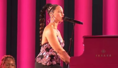 Grand Central Terminal hosts Alicia Keys concert to celebrate Apple's 50th anniversary