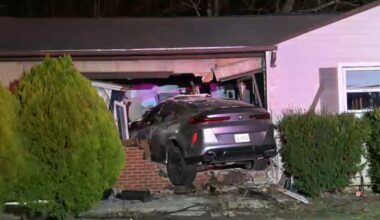 Woman charged with DWI after crashing car into home on Long Island