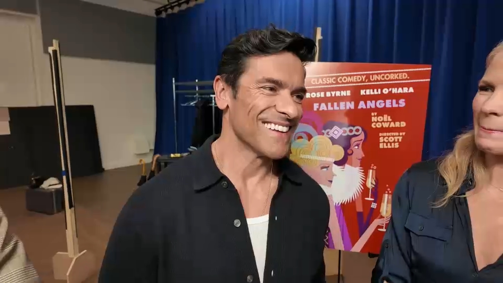 Mark Consuelos prepares to make his Broadway debut in NYC revival of 'Fallen Angels'