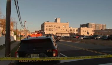 Search for suspects after teen stabbed in front of police station in Hackensack, New Jersey