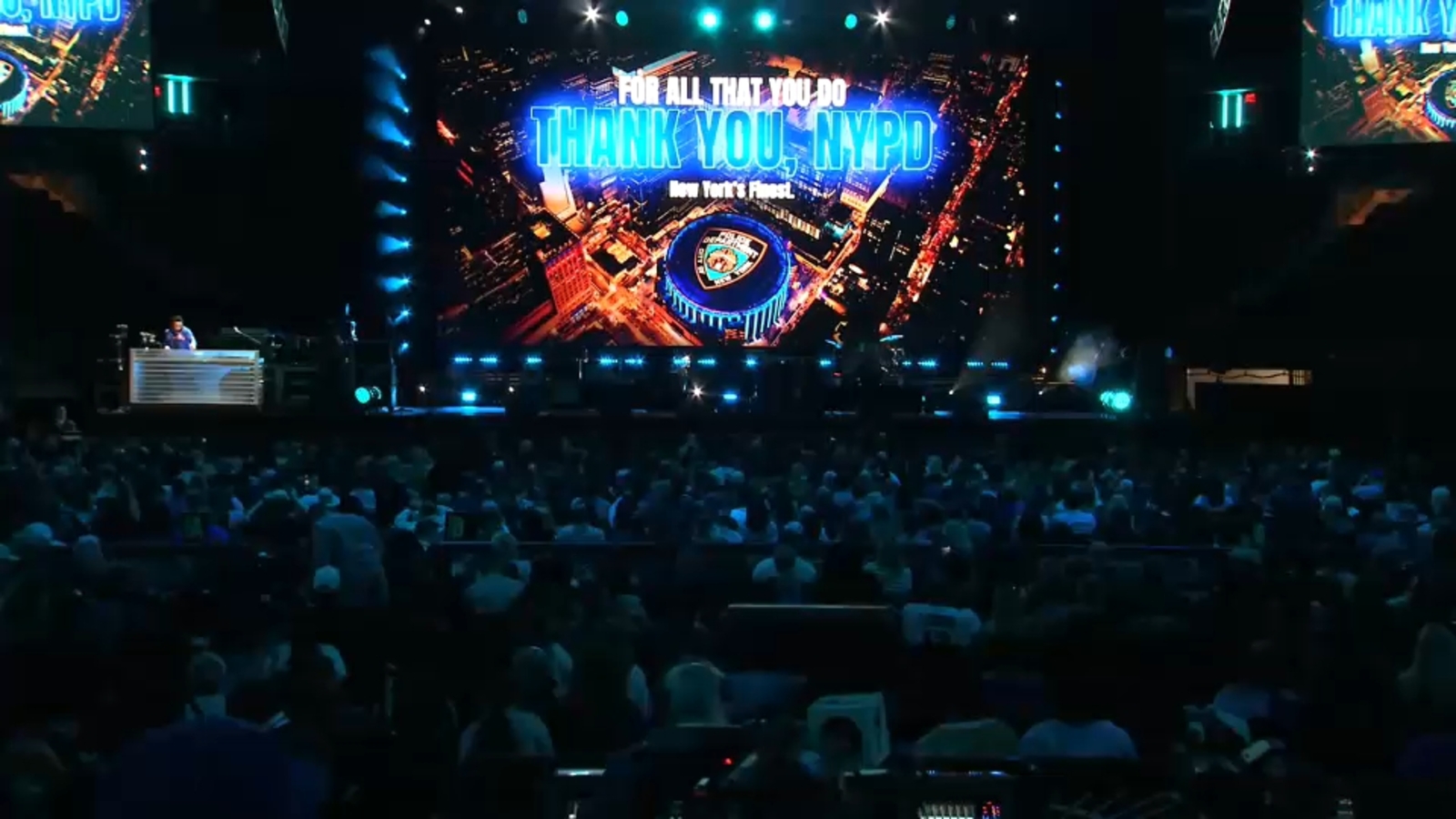 'Thank You NYPD' concert held at Madison Square Garden