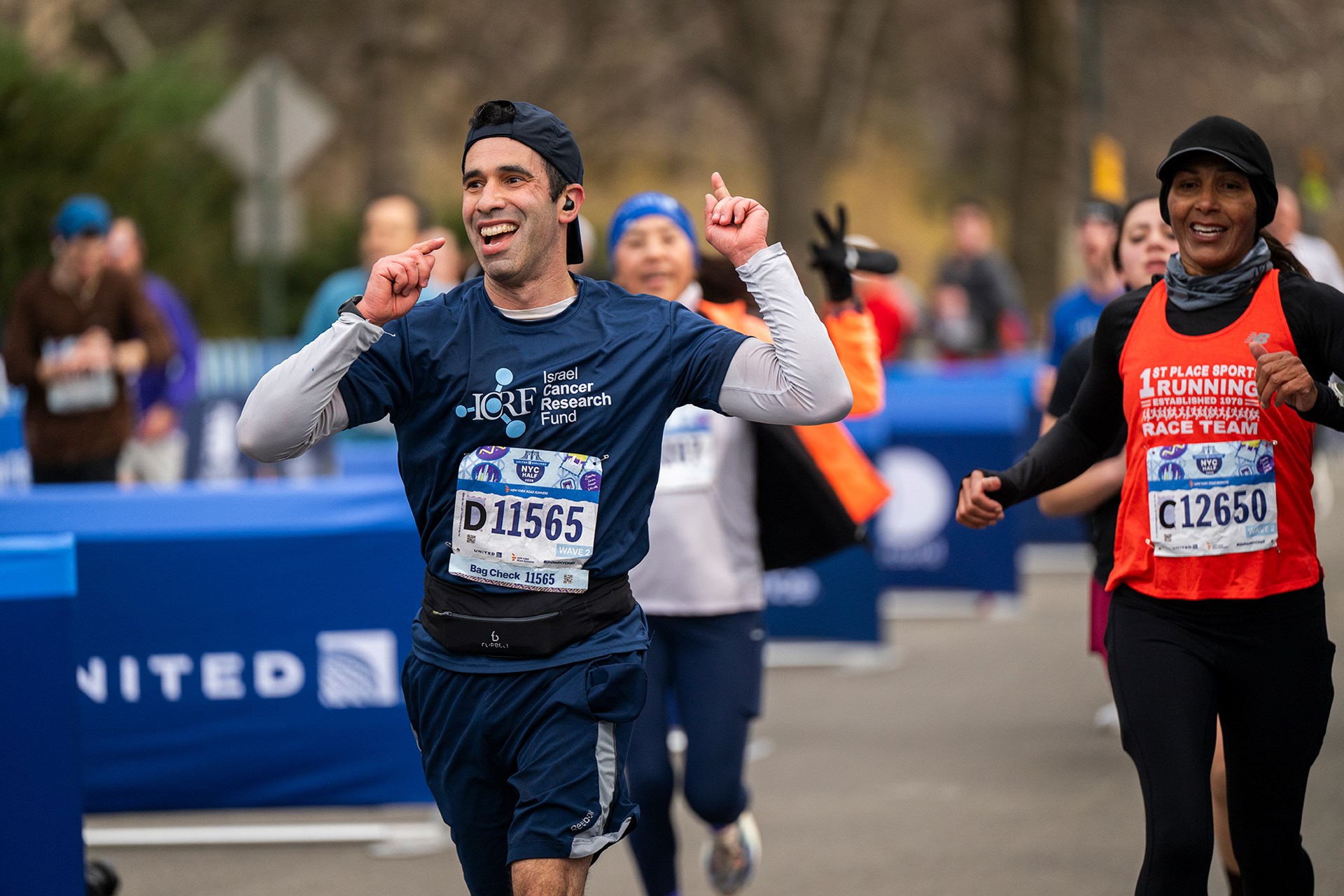 2026 United Airlines NYC Half Finish