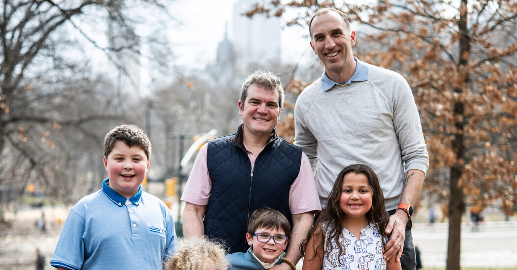 Four Kids, Two Dads and a One-Bedroom Apartment in Manhattan