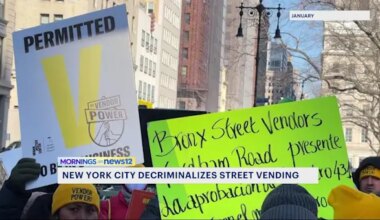 News 12 | Brooklyn | Decriminalization of street vending soon to be law