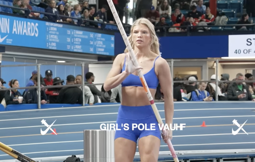 Grand Haven’s Izzy Robbins claims national title in pole vault at Nike Nationals in NYC