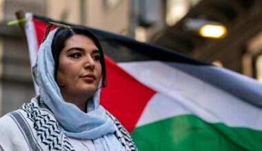 Rally for Palestinian Prisoners' Day in New York