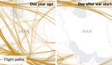 Iran War Forces Thousands of Flights to Divert