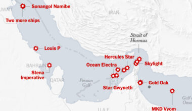 16 and Counting: Oil and Cargo Ships Are Growing Targets in War With Iran