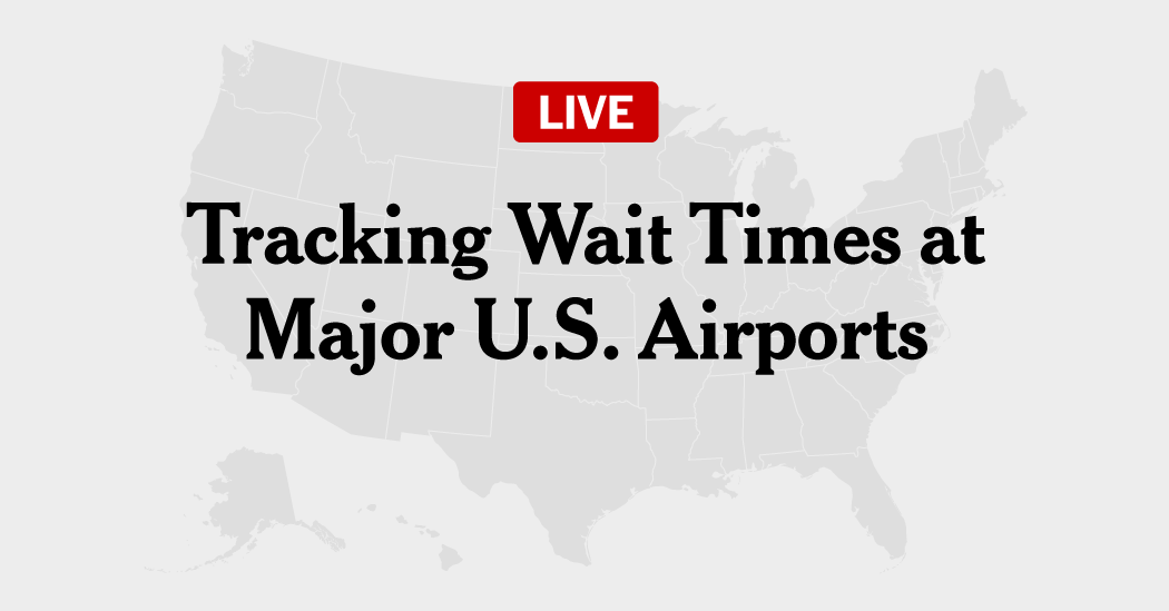 See TSA Wait Times at Major U.S. Airports