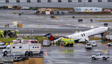 LaGuardia Crash Timeline: Moments Before Air Canada Plane Collided With Fire Truck