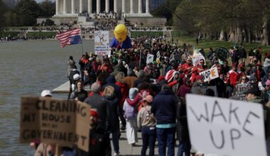 Live updates: Demonstrators across the US rally against Trump in ‘No Kings’ protests