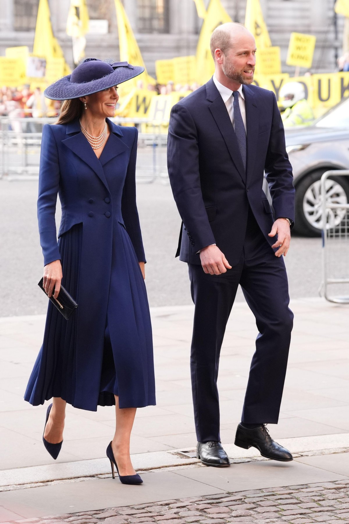 The Prince and Princess of Wales attend the Commonwealth Day service at Westminster Abbey in London on March 9, 2026 (Jonathan Brady/PA Images/Alamy)