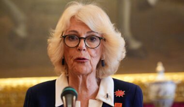 Queen Camilla hosts a reception to mark International Women