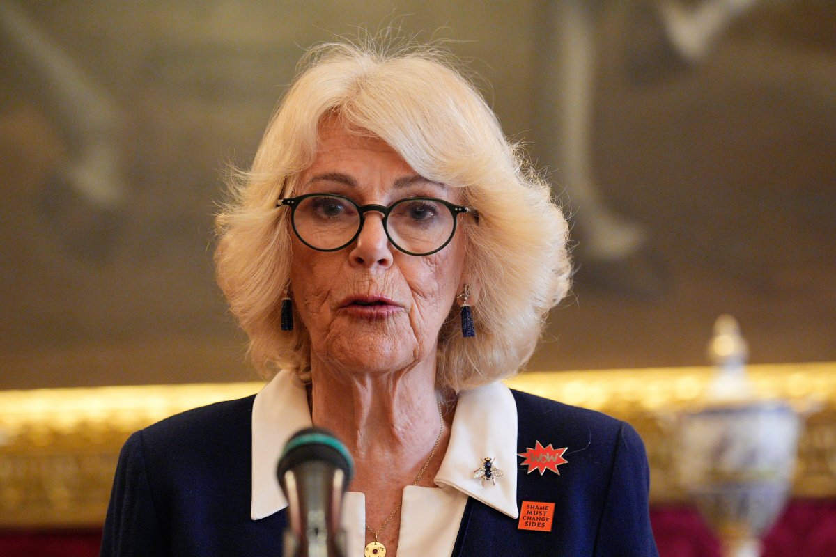 Queen Camilla hosts a reception to mark International Women