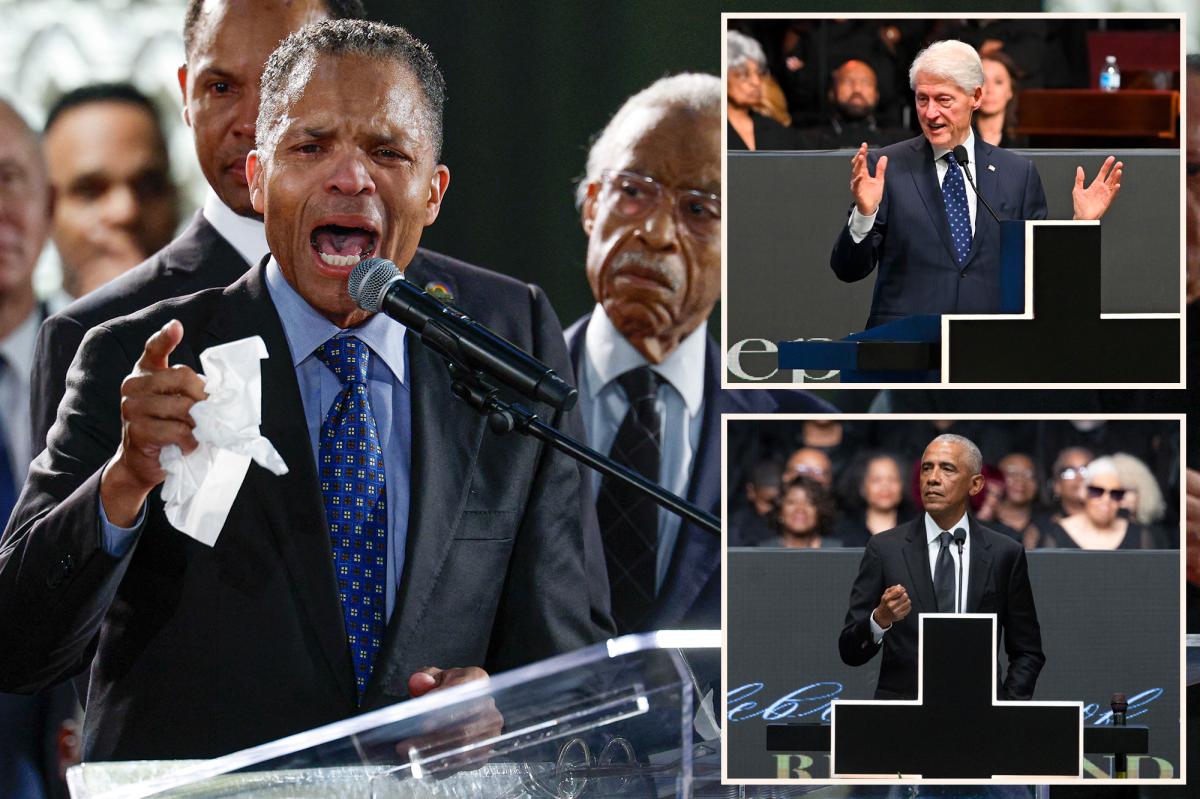 Jesse Jackson's son blasts Obama, Biden for using father's memorial to take shots at Trump