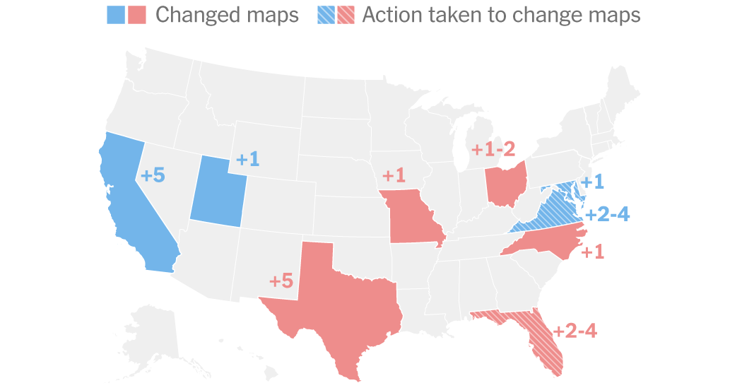 Tracking the Battle to Reshape Congress for the Midterms