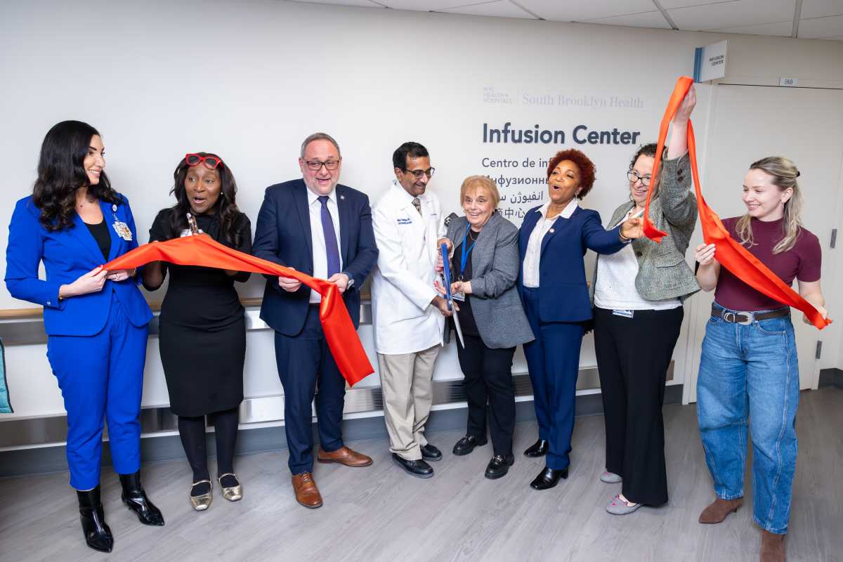 NYC Health + Hospitals/South Brooklyn Health opens $2M eenovated Oncology and Infusion Center • Brooklyn Paper