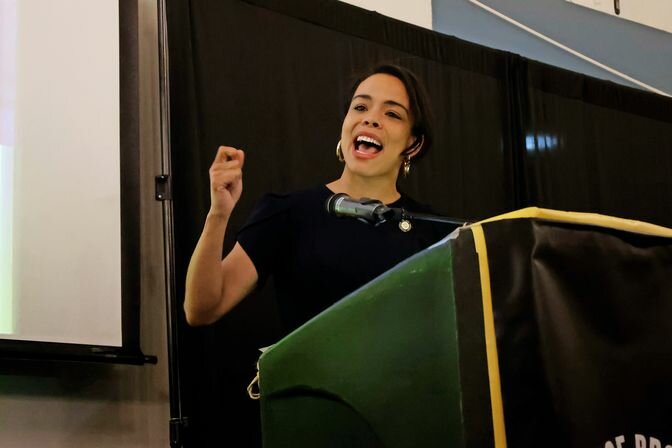 Council member Pierina Sanchez reintroduced the Stability, Accountability and Fair Enforcement for Residents Homes Act in January.