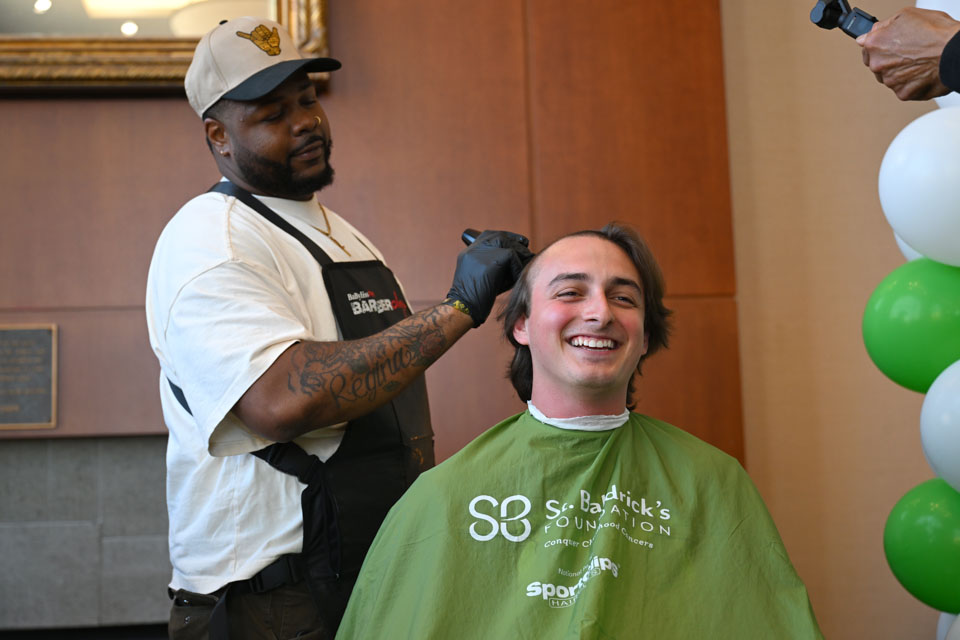 St. John’s Community Braves the Shave in St. Baldrick’s Day Cancer Care Fundraiser