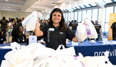 Students Partner with Protiviti in Food Distribution Event for Area Needy