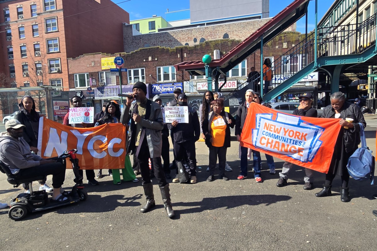 Brooklyn Residents Push For Elevator Access at Brownsville Subway Station