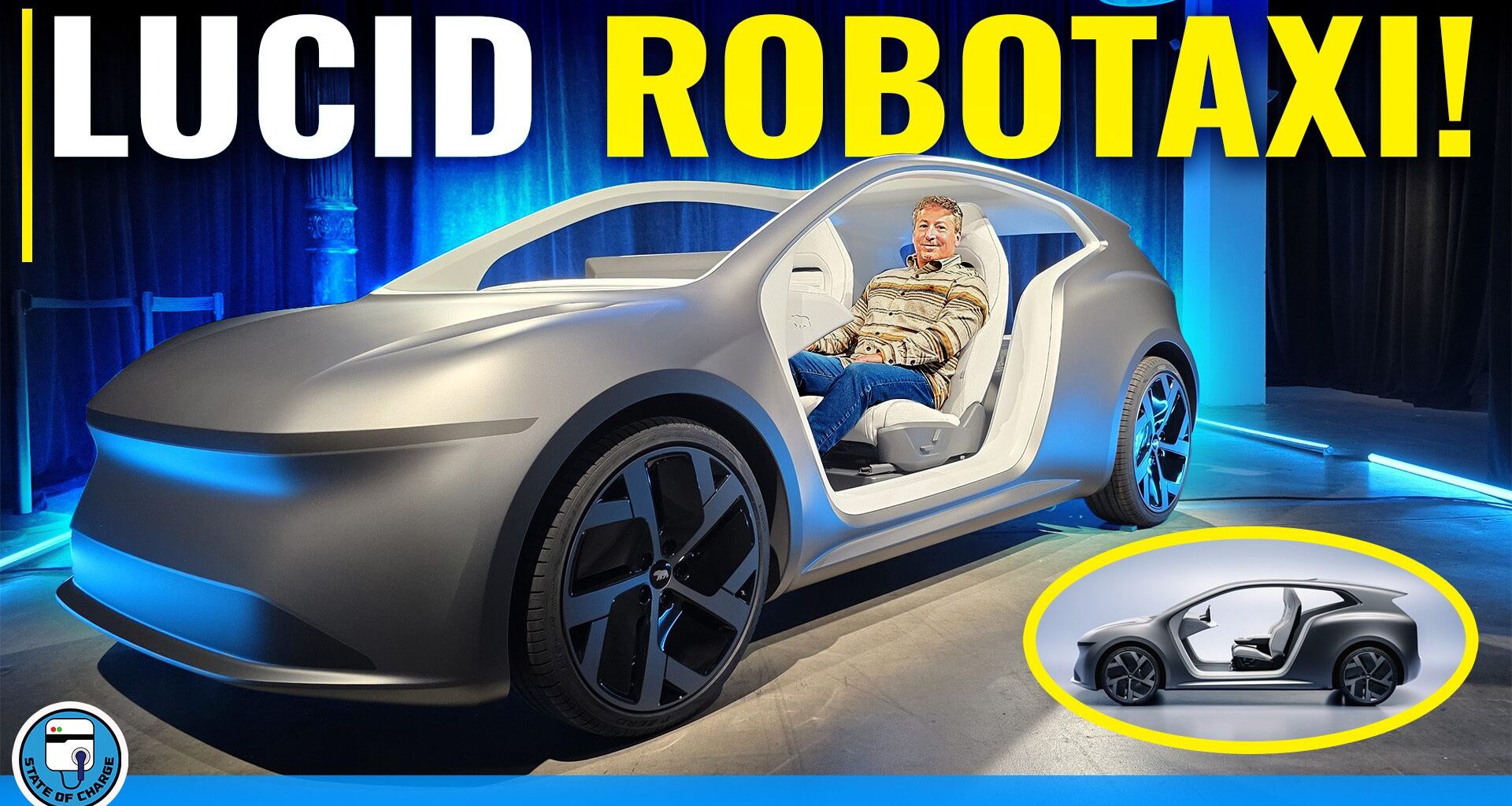 Lucid Lunar Robotaxi Concept Revealed in New York