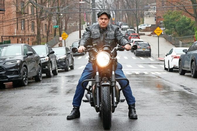 David Ramos, now 62, purchased his first motorcycle at 58.