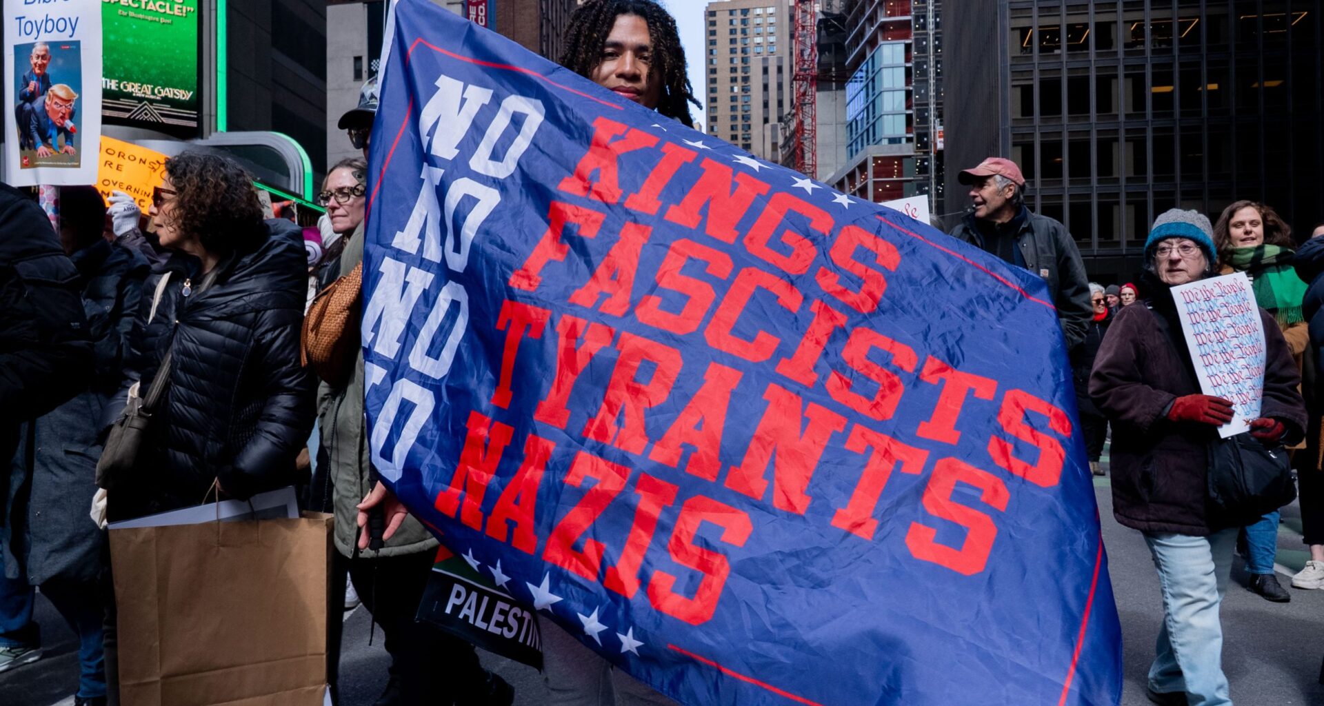 Thousands march in NYC No Kings protest against Trump with Letitia James and Al Sharpton