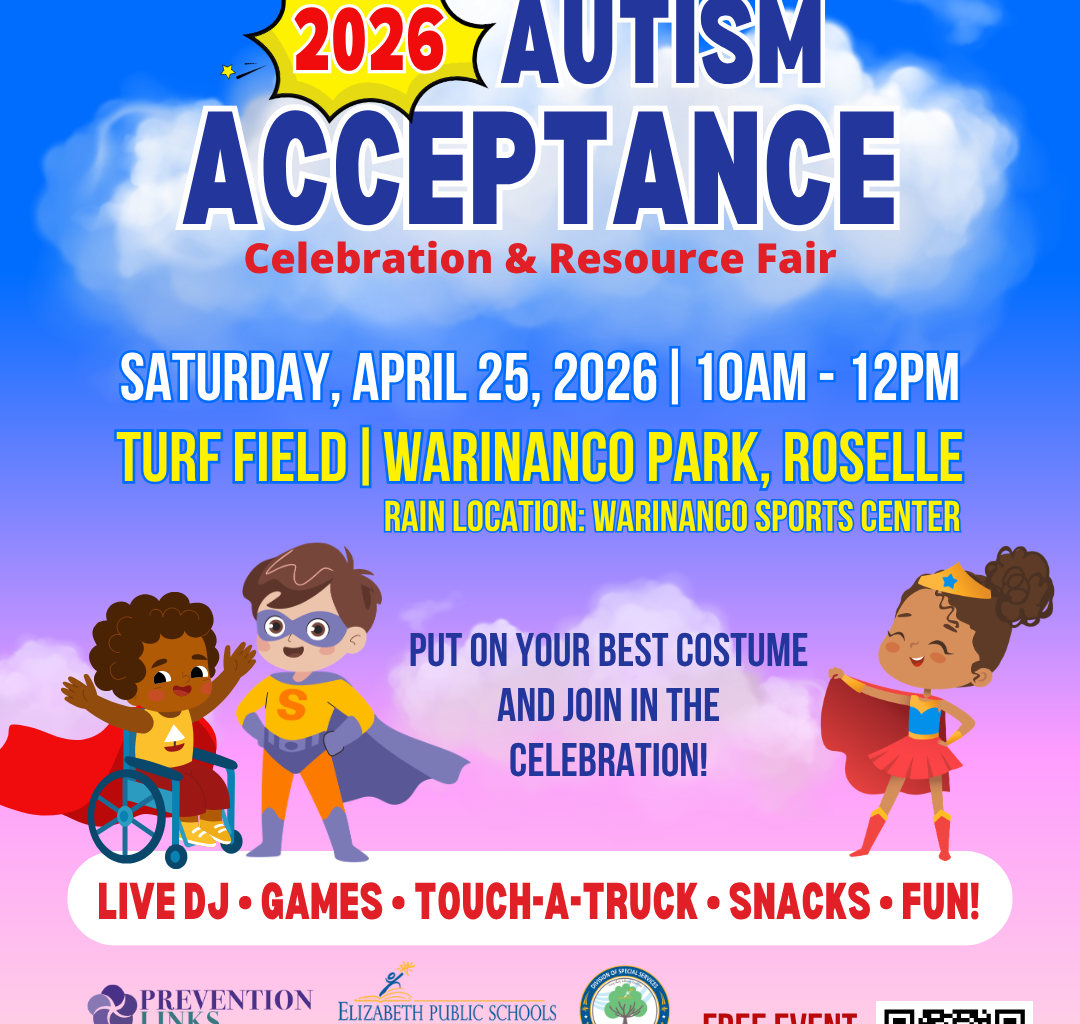 Celebrate Autism Acceptance in Union County At Annual Fun-Filled Event, April 25th – County of Union, New Jersey