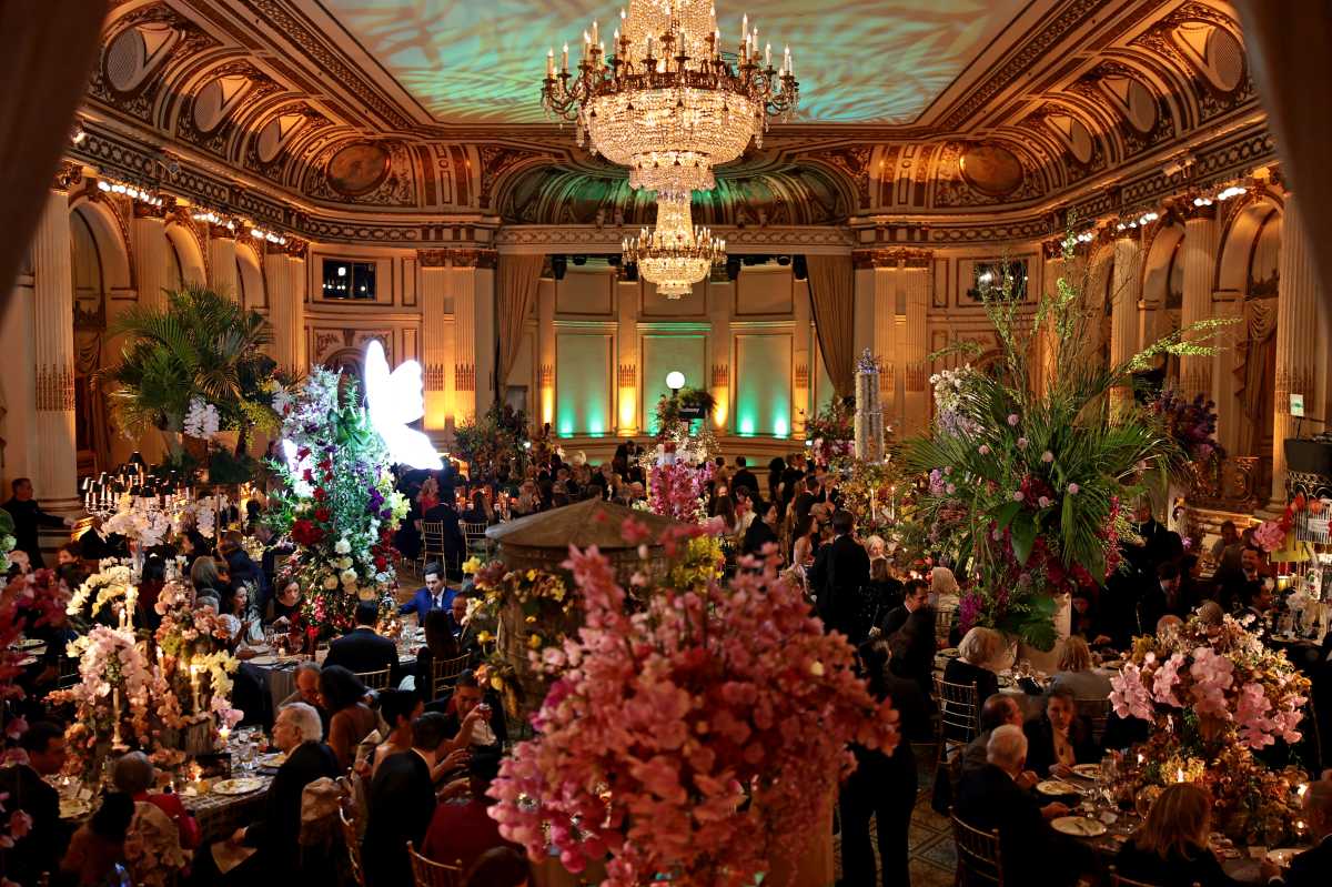 A view of atmosphere as The New York Botanical Garden hosts The Orchid Dinner at The Plaza Hotel on February 26, 2026 in New York City. (Photo by Dimitrios Kambouris/Getty Images for The New York Botanical Garden)
