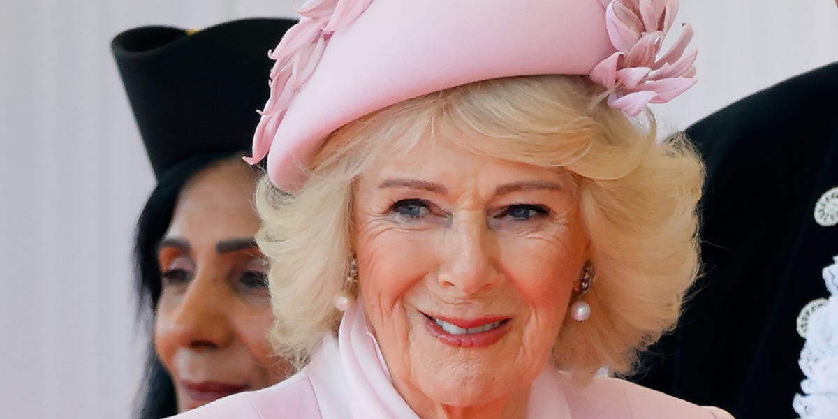 Queen Camilla Photographed With New Eyebrow Tattoos