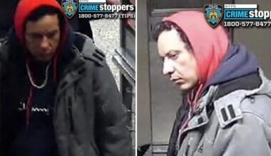 Man wanted after pushing 83-year-old, 30-year-old onto train tracks in Manhattan