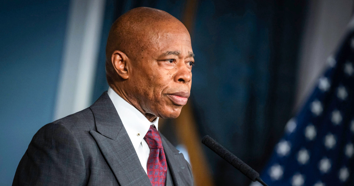 New York City seeks to stop defending former Mayor Eric Adams in sex assault suit