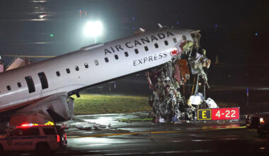 2 dead after Air Canada plane, fire truck collide at LaGuardia Airport, sources say