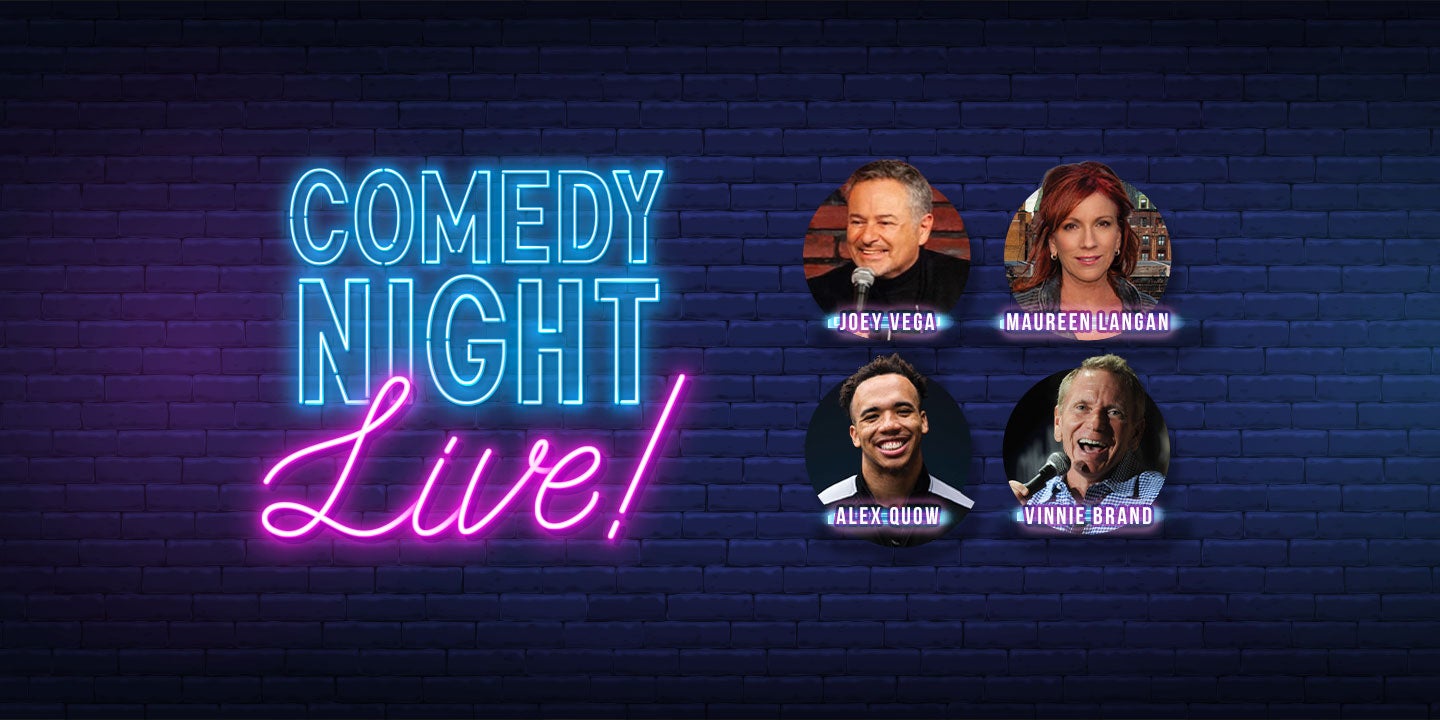 State Theatre New Jersey presents Comedy Night Live on March 13th