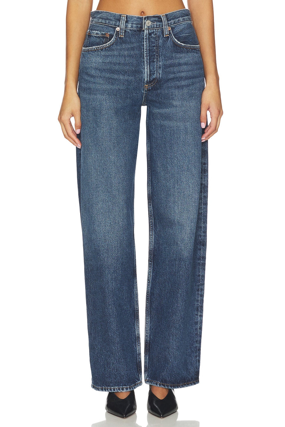 Arc Loose Wide Jeans