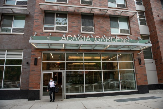 A man was taken into custody after he attacked officers responding to a fire in an apartment at 409 East 120th Street in Manhattan.