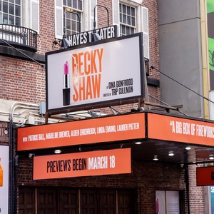 Up on the Marquee: BECKY SHAW Photo