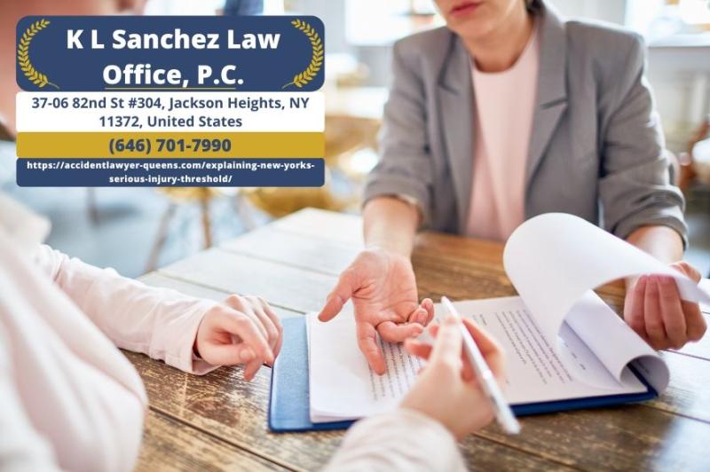 Queens Car Accident Lawyer Keetick L. Sanchez Explains New