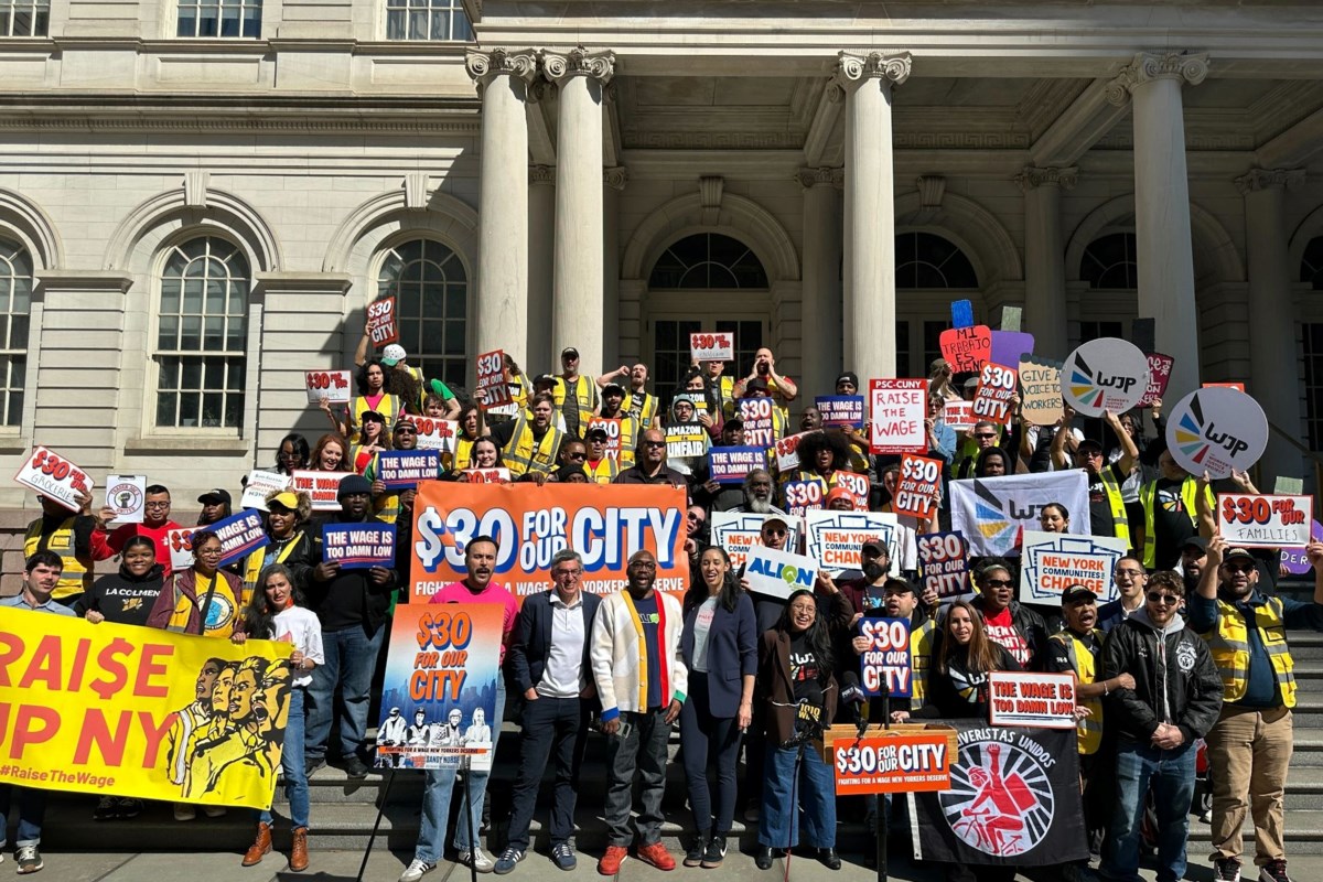 Campaign to Boost NYC Minimum Wage Begins