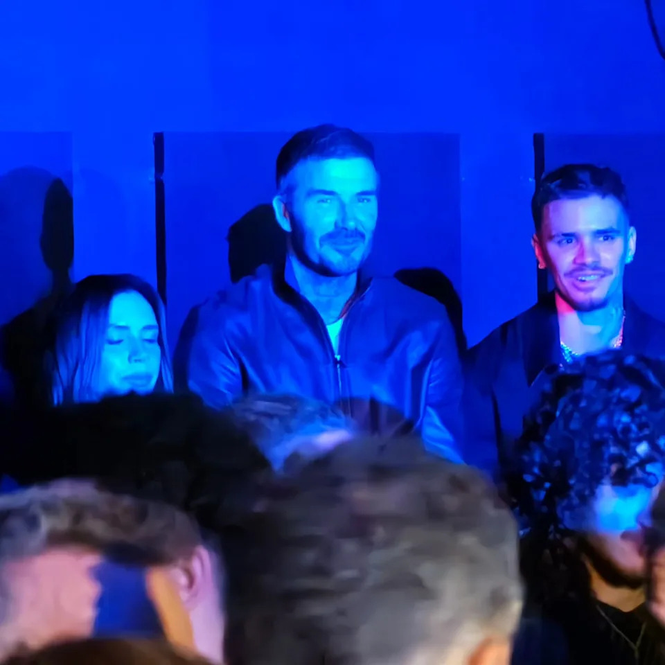 Victoria Beckham was also in the crowd. Instagram/@jgotbeef