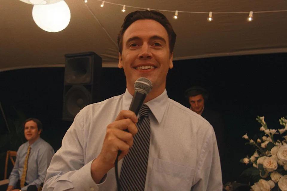 Erich Bergen as Anthony Radziwill in 'Love Story: John F. Kennedy Jr. & Carolyn Bessette'Credit: FX