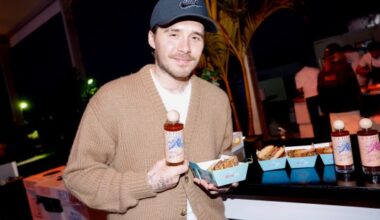 Victoria and David Beckham's son Brooklyn